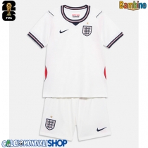 Maglie da calcio Inghilterra Prima Maglia Bambino Mondiali 2026  Manica Corta + Pantaloni corti)